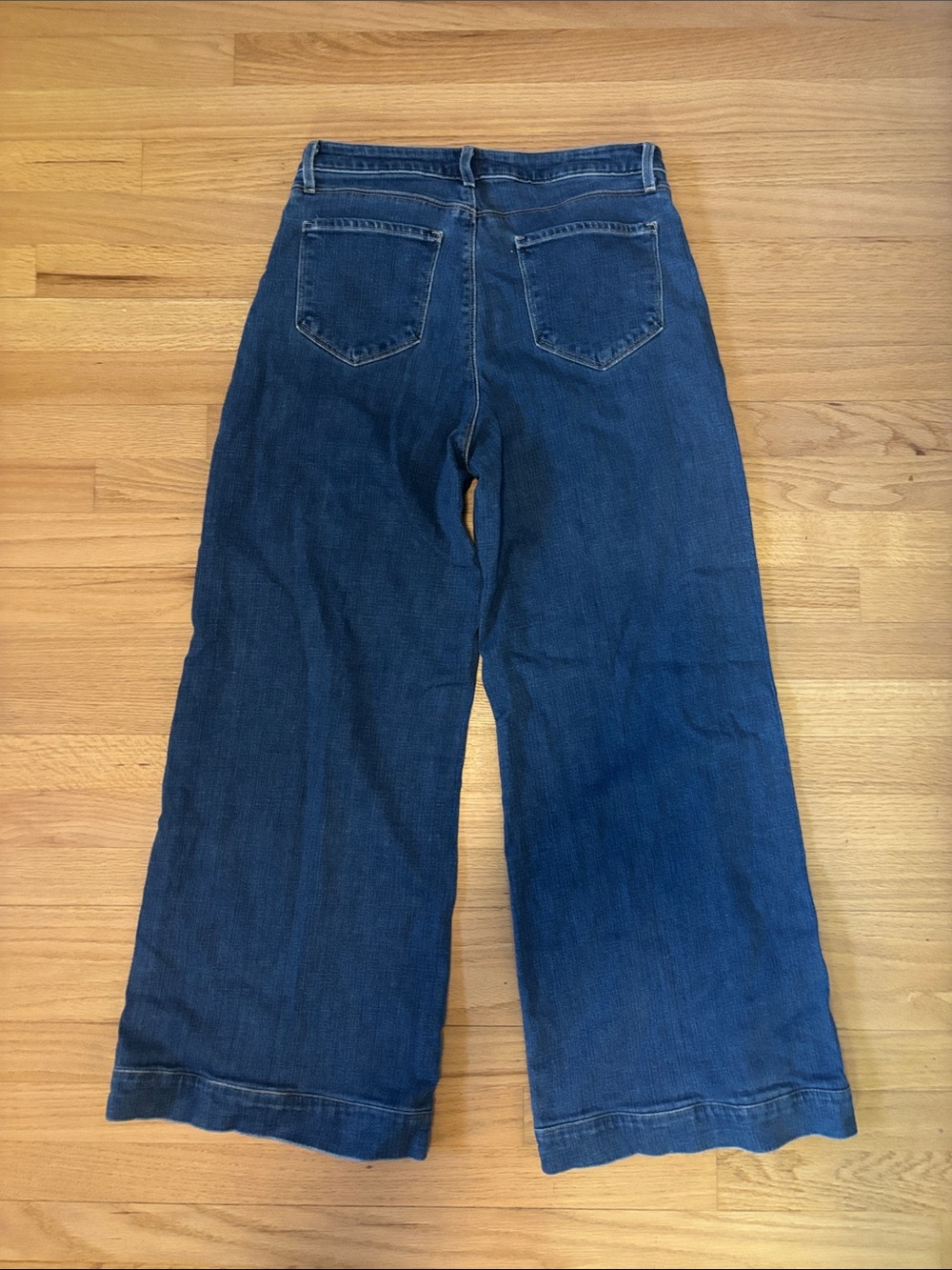 L’Agence Sandy jeans size 29 high-rise wide leg medium wash - Picture 3 of 5